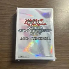 遊戯王　アジア　WCQ2025 スリーブ　未開封