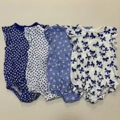 美品　NEXTロンパース4着セット 3〜6ヶ月　68