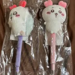 ちいかわ もふもふ マスコットボールペン 2本 ももんが キャラクター付き
