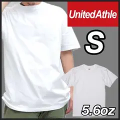 ユナイテッドアスレ 新品未使用 5.6oz 無地 半袖Tシャツ ホワイト S