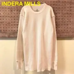 INDEA MILLS 長袖カットソー サマール　ワッフル