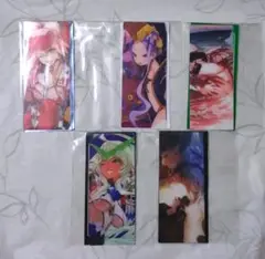 FGO 最終再臨展　編成画面風カード　5点セット