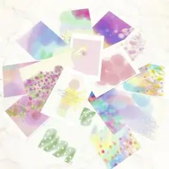 暑中見舞い　残暑見舞いハガキ　ポストカード　15枚　 花　夏　かわいい　おしゃれ