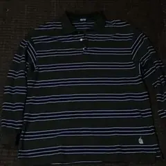 nautica vintage ボーダー ポロシャツ