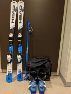 子供スキーセット一式 板HEAD137 ブーツSALOMON24.5
