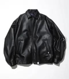 NAUTICA レザージャケット 黒 ブラック