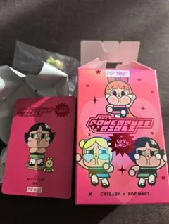 【内袋未開封】POPMART パワーパフガールズ×crybaby