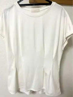 any SiS 【UVケア・接触冷感】汗ジミ防止加工ペプラム カットソー