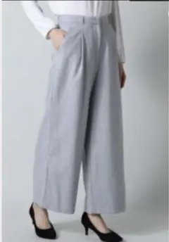 【美品】ドゥーズイェムクラス　ワイドパンツ　38