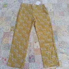 新品オリバーロンドン　子供用リネンパンツ　7-8y 120130 リバティ花柄