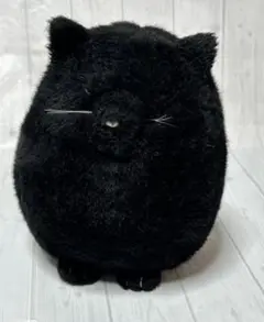 ぬいぐるみ　猫　ねこ　黒猫　サンアンドスター　レトロ❣️ mofusand より 黒仔猫にゃんBIGぬいぐるみが登場🐈‍⬛ 3月上旬