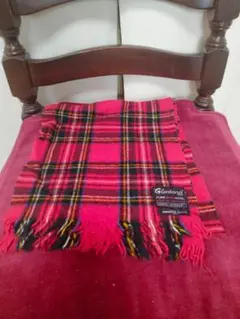 GLENTANAグレンタナチェックウールマフラーMADE IN SCOTLAND