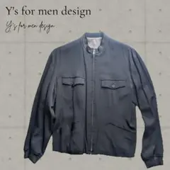 Y's for men design LQノーカラーブルゾン【希少】