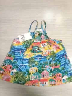ZARA ザラキッズ 女の子 キャミソール カットソー 新品