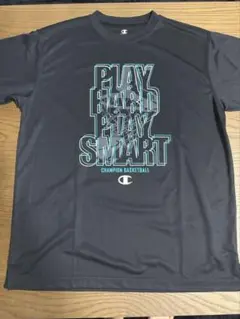 Champion スポーツTシャツ グレー
