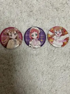 わんだふるぷりきゅあ缶バッジ3点セット