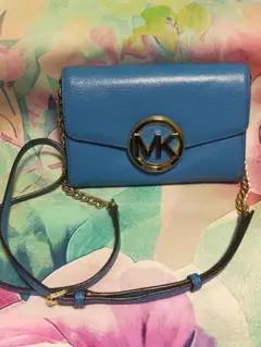 Michael Kors ショルダーバッグ 青