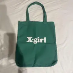 Xgirl エックスガール トートバッグ 緑