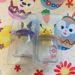 ポケモン　キャンディボトル　モルペコ&ピカチュウ