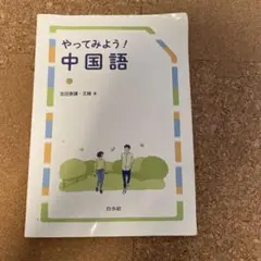やってみよう！中国語