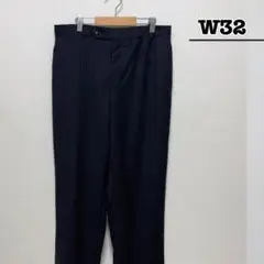 USA古着　スラックス　裾上げ前　ネイビー　W32　GEOFFREY BEEN
