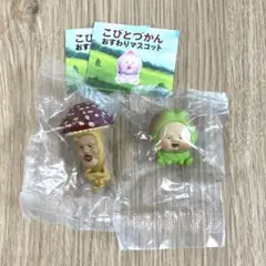 こびとづかん おすわりマスコット　スモモノウチ　ベニキノコビト