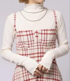 【最終価格】IENA LA BOUCLE ナチュラルテレコハイネックプルオーバー