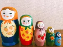 ハンドメイド　マトリョーシカ