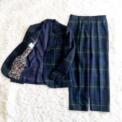 【Paul Smith】セットアップ タータンチェック ジャケット　パンツ　L