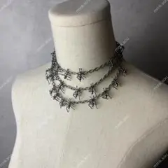 ant motif design necklace　y2k archive　蟻2