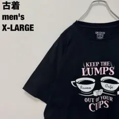 古着ギルダン KEEP THE LUMPS Tシャツ ビッグサイズ ブラックXL