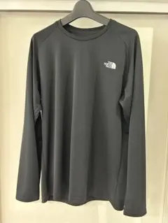 (超美品)THE NORTH FACE ブラック 長袖シャツ XL