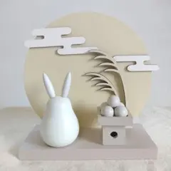 スリーコインズ　お月見オブジェ　スリコ
