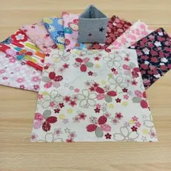 ★A779★ カットクロス/プリント生地/国産/25cm×25cm/10点