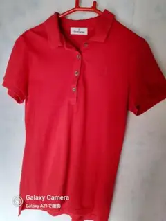 Munsingwear 赤 ポロシャツ Mサイズ