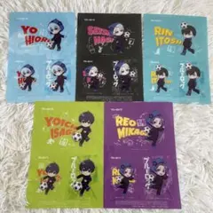 ブルーロックキャラクター ステッカーセット5枚セット