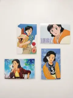 ラミネートカード 4枚セット YAWARA カセットインデックス/02