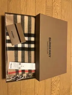 バーバリー カシミアスカーフ