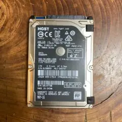 【中古HDD】HGST 500GB SATA/回数143/時間59488