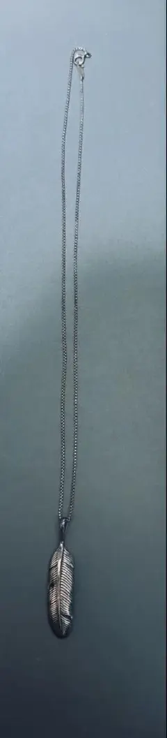 シルバー925 フェザーネックレス