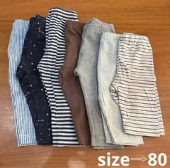 UNIQLO ベビー　ズボン　パンツ　80センチ　保育園着　保育園