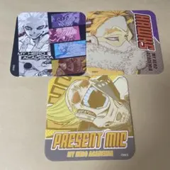 ヒロアカ 原画展 アートコースター ヴィラン ホークス プレゼントマイク