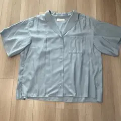 アローズ　Green Label Relaxing 半袖シャツ ライトブルー