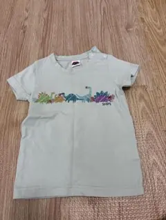 SHIPS KIDS 恐竜柄 Tシャツ 90