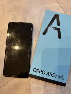 OPPO A55s 5G ブラック 本体