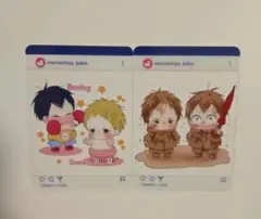 学園ベビーシッターズ　コラボカフェ　クリアカード⑤
