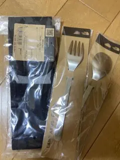 ノースフェイス　カトラリーセット フォーク スプーン ケース付き