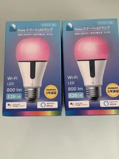 Kasa スマートLEDランプ KL130 2個セット