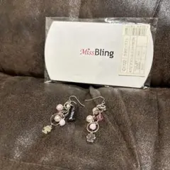 サンリオ Miss Bling ピアス ハローキティ シルバー 新品未使用