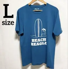 UNIQLO×PEANUTS SNOOPY コラボ Tシャツ ビーチ サーフ
